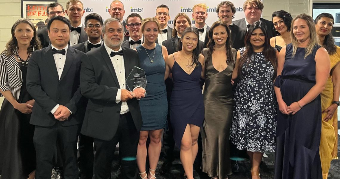 Hysata awarded prestigious Business of the Year award