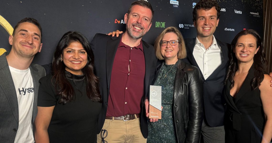 Hysata wins startup award